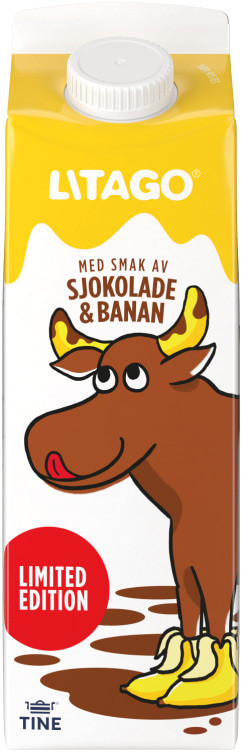Litago Melk Sjokolade/Banan 0,5l Tine
