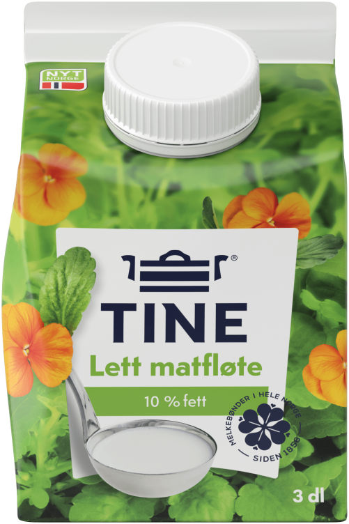 Matfløte Lett 10% 3dl Tine