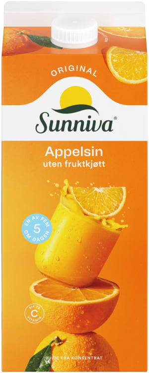 Appelsinjuice 1,75l Sunniva