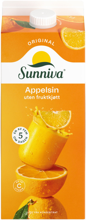 Appelsinjuice 1,75l Sunniva