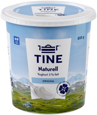 Yoghurt Naturell 850g Tine