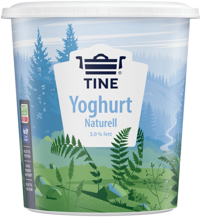 Yoghurt Naturell 850g Tine