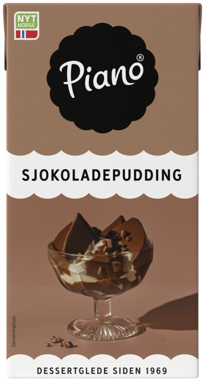Sjokoladepudding 0,5l Piano