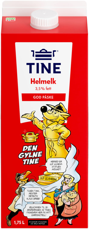 Helmelk 1,75l Tine