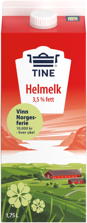 Helmelk 1,75l Tine