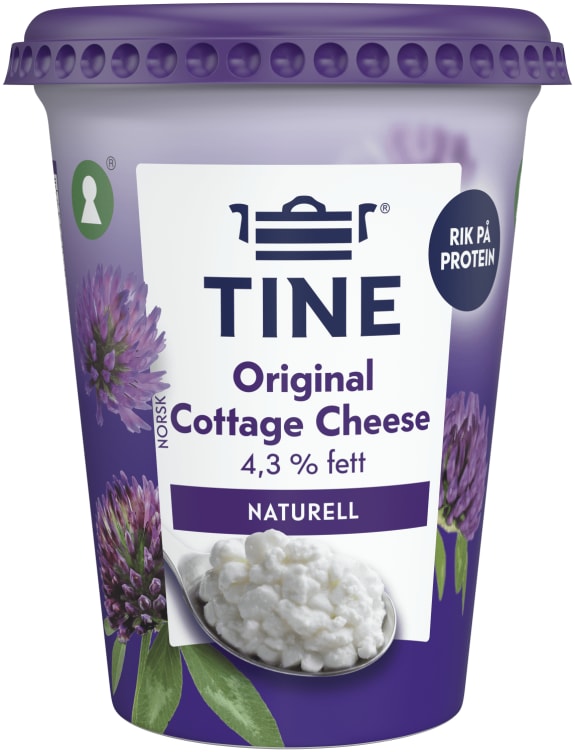 Cottage Cheese 4,3% 400g Tine