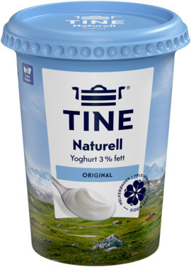 Yoghurt Naturell 500g Tine