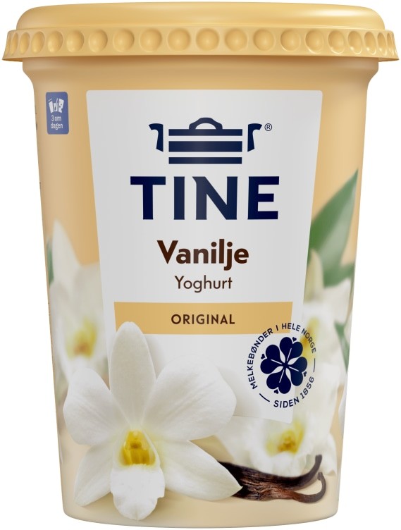 Yoghurt Vanilje 500g Tine