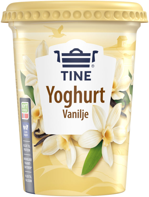 Yoghurt Vanilje 500g Tine
