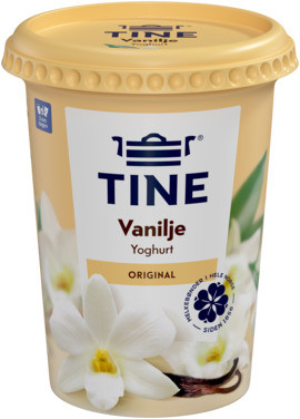 Yoghurt Vanilje 500g Tine