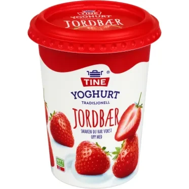 Yoghurt Jordbær 500g