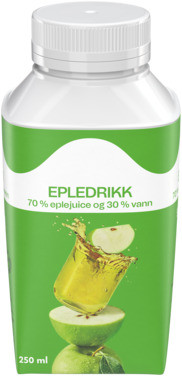 Eple Fruktdrikk 1/4l Tine
