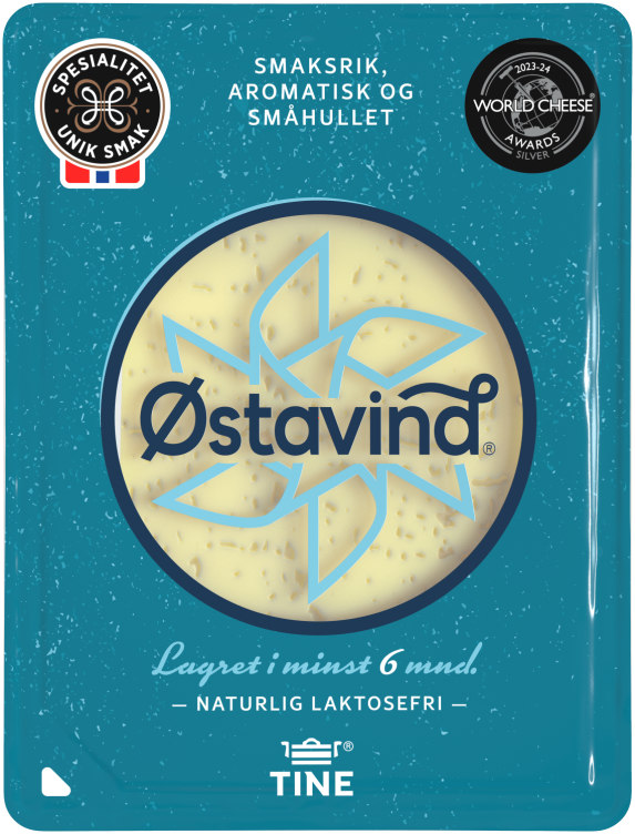 Østavind Ost skivet 150g Tine