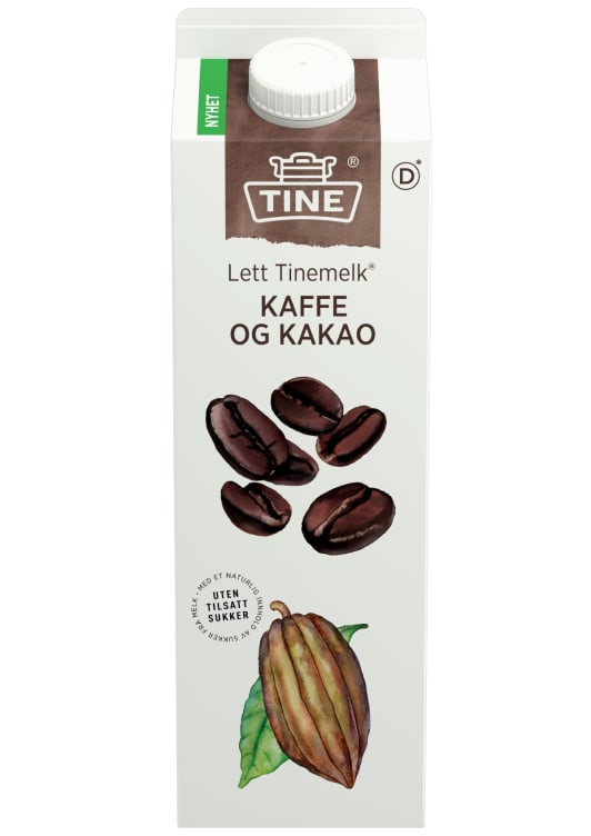 Tinemelk Kakao/Kaffe 1l Tine