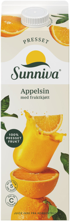 Appelsinjuice Premium 1l Sunniva