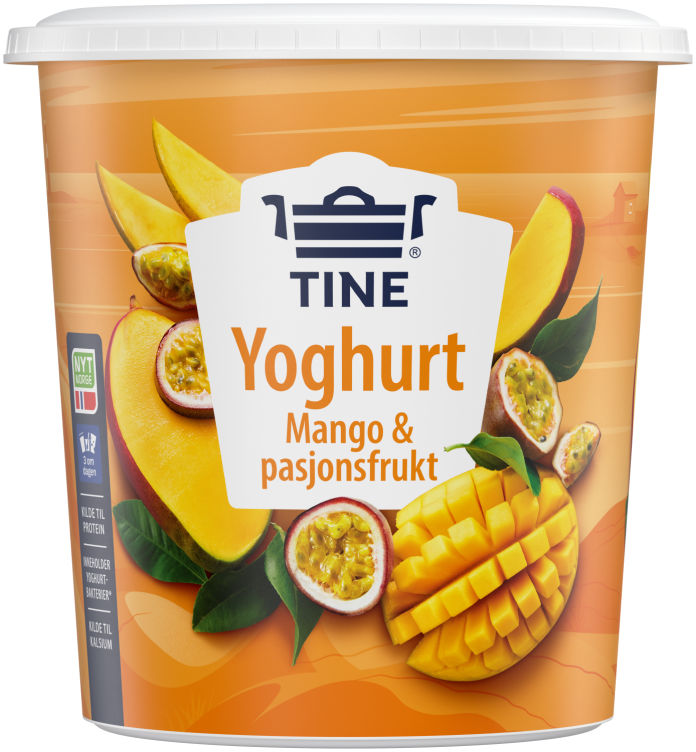Yoghurt Mango Pasjon 850g Tine