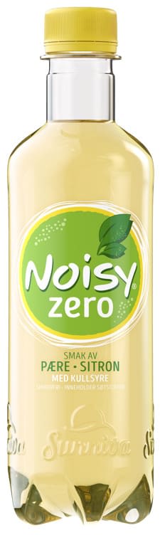 Noisy Juicebrus Zero Pære/Sitron 0,4l Tine