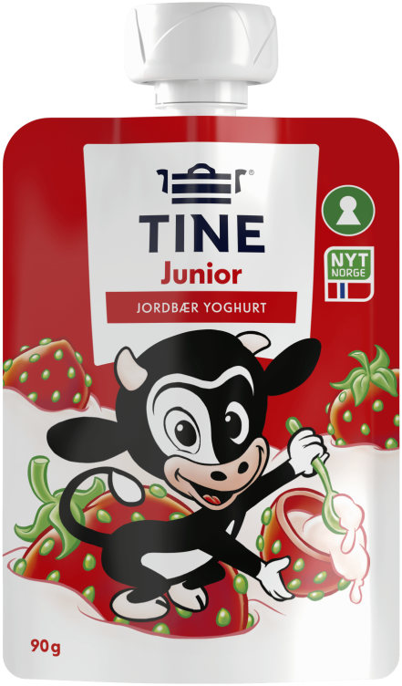 Junior Yoghurt Jordb 90g Tine
