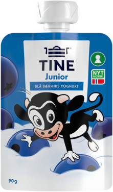 Junior Yoghurt Blåbær 90g Tine