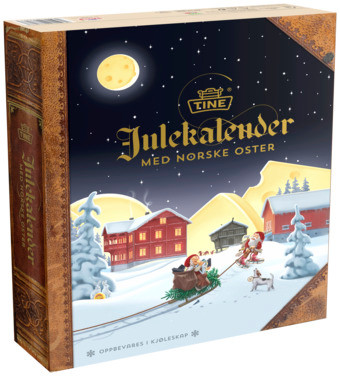Ostejulekalender 480g Tine