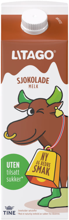 Litago Sjokomelk u/Sukker 0,5l Tine
