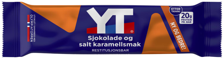 Yt Restitusjonsbar Salt Karamell 65g Tine