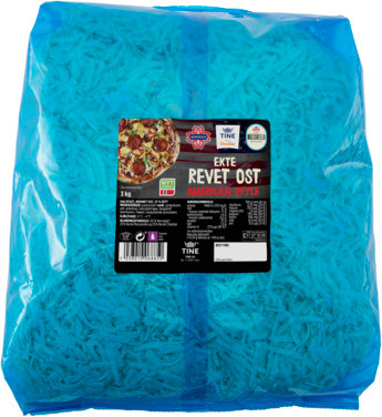 Pizzaost American Style 3kg Tine