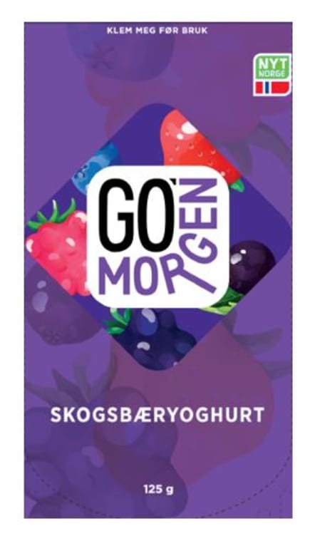 Go'Morgen Yoghurt Skogsbær 125g Tine