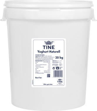 Yoghurt Naturell 20kg Tine
