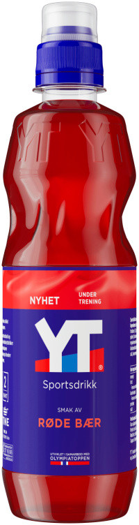 Yt Sportsdrikk Røde Bær 0,5l Tine