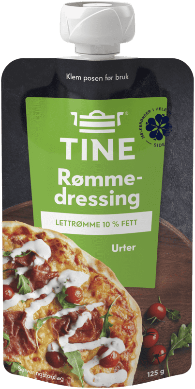 Tine Rømmedressing Urter 10% 125g