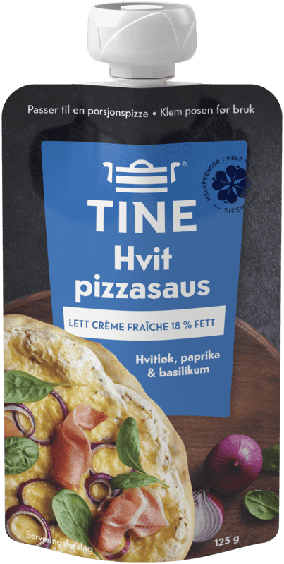 Tine Hvit Pizzasaus Creme Fraice 125g