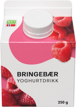 Drikkeyoghurt Bringebær 250g Tine