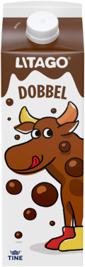 Litago Dobbel Sjokolademelk 1l Tine