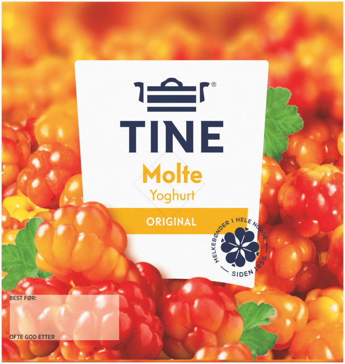 Yoghurt Molte 4x150g Tine