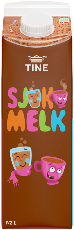 Sjokomelk 0,5l Tine