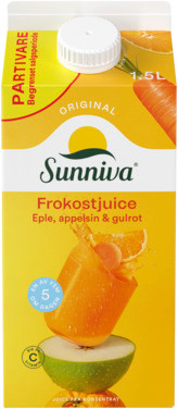 Sunniva Frokostjuice Original 1.5l Tine