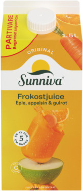 Sunniva Frokostjuice Original 1.5l Tine