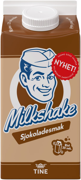 Milkshake Sjokolade 250ml Tine