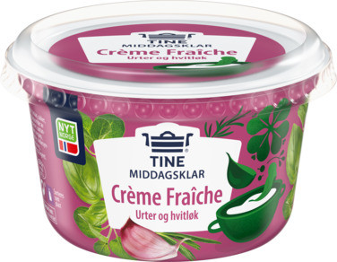 Tine Middagsklar Crème Fraîche Urter og Hvitløk 200g