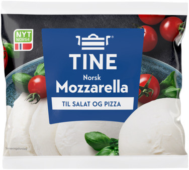 Norsk Mozzarella (125g) 225g Inklusive Lake Tine