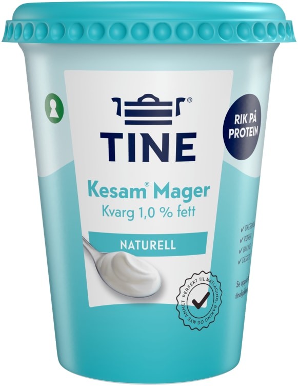 Kesam Mager Naturell 420g Tine