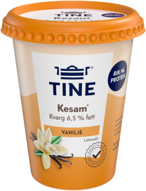 Tine Kesam Vanilje Laktosefri 420g