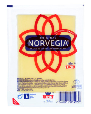 Norvegia Kuvert 100x2x15g Tine