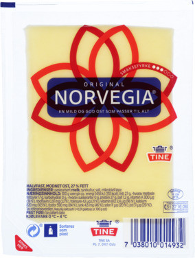 Norvegia Kuvert 100x2x15g Tine