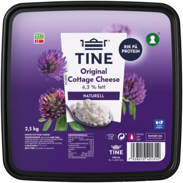 Cottage Cheese 2,5kg Tine