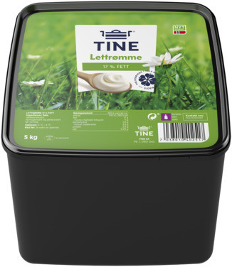 Lettrømme 5kg Tine
