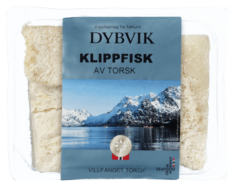 Klippfisk Kuttet Tradisjonell 500g Dybvik