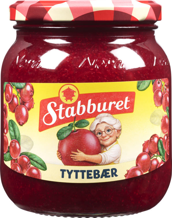 Tyttebærsyltetøy 400g Stabburet