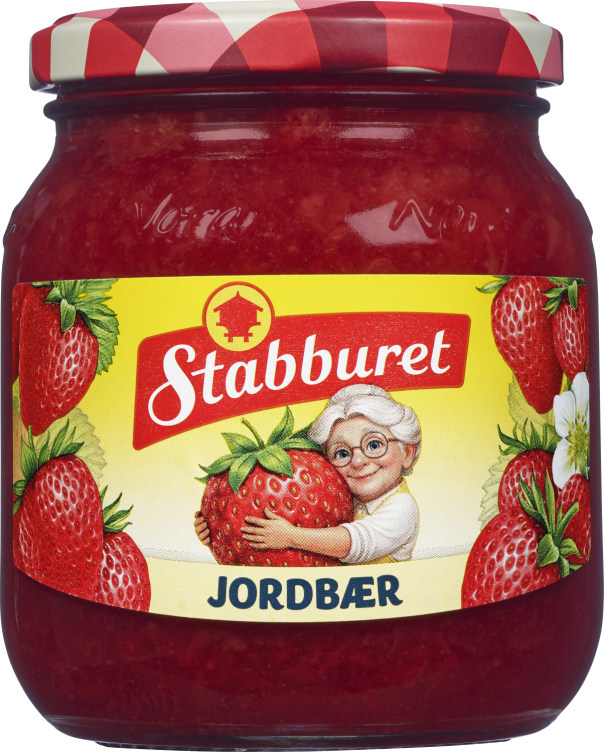 Jordbærsyltetøy 400g Stabburet